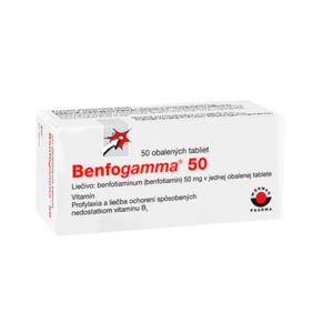 Benfogamma ® vitamín B1, 50 tabliet vyobraziť
