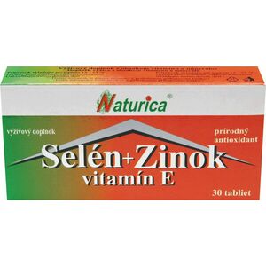 Naturica SelÉn + zinok, vitamín e vyobraziť