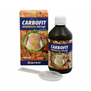 Carbofit Čárkll Baby sirup 100 ml vyobraziť