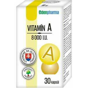 EdenPharma Vitamín A 8000 I.U. 30 kapsúl vyobraziť