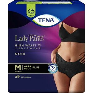 Tena Lady Pants Plus Noir Medium Inkontinenčné nohavičky 9 ks vyobraziť
