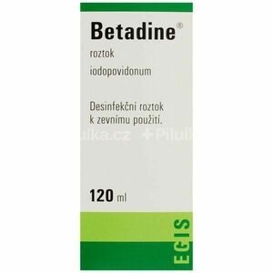 Betadine Dezinfekčný roztok 120 ml vyobraziť