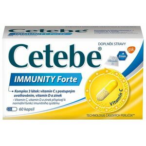 Cetebe Immunity Forte 60 kapsúl vyobraziť