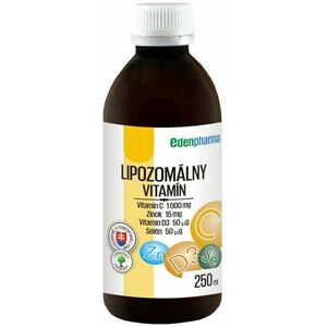 EdenPharma Lipozomálny vitamín C + Zn + D3 + Se 250 ml vyobraziť