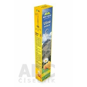 Mont Blanc Luxury Auris Ušné sviece natur 2 ks vyobraziť