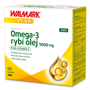 Walmark Omega - 3 FORTE rybí olej 1000 mg 90 kapsúl vyobraziť