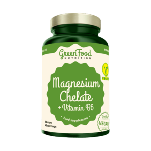 GreenFood Nutrition Magnesium Chelát 90 kapsúl vyobraziť