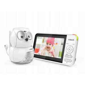 VTECH BM5550-OWL, detská video opatrovateľka Sova s displejom 5" a otočnou kamerou vyobraziť