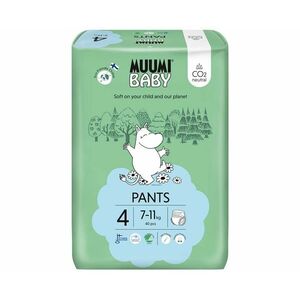 Muumi Baby Pants 4 Maxi 7-11 kg, nohavičkové eko plienky vyobraziť
