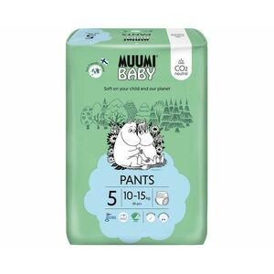 Muumi Baby Pants 5 Maxi+ 10-15 kg, nohavičkové eko plienky 38 ks vyobraziť