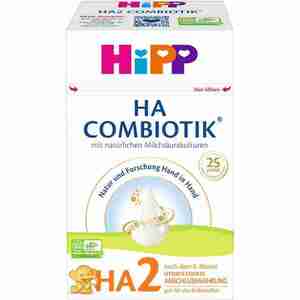 Následná dojčenská mliečna výživa HiPP HA 2 Combiotik® 600 g, od ukončeného 6. mesiaca vyobraziť