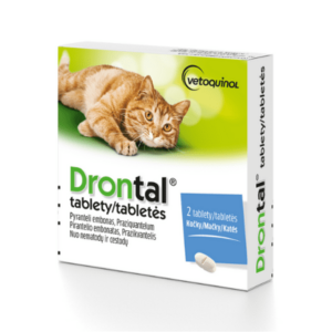 DRONTAL Pre mačky 2 tablety vyobraziť