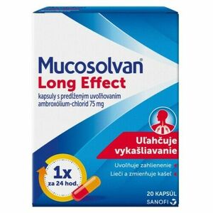 MUCOSOLVAN Long effect 75 mg 20 kapsúl vyobraziť