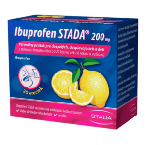 Ibuprofen STADA 200 mg perorálny prášok plv por 20 vyobraziť