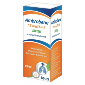 AMBROBENE Sirup 15 mg/5 ml 100 ml vyobraziť