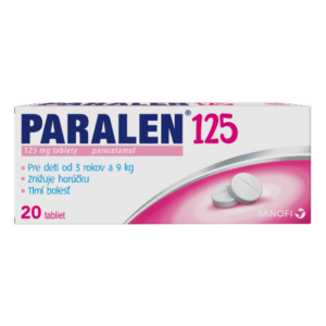 PARALEN 125 mg 20 tabliet vyobraziť