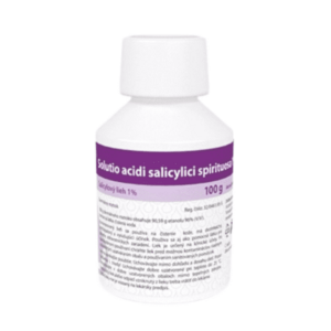 SOLUTIO Acidi salicylici spirituosa 1 % 100 g vyobraziť