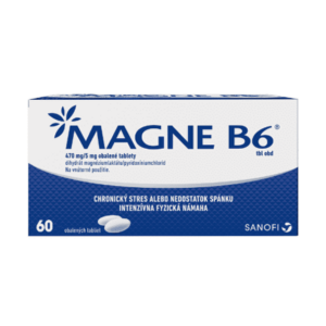 MAGNE B6 470 mg/5 mg 60 tabliet vyobraziť