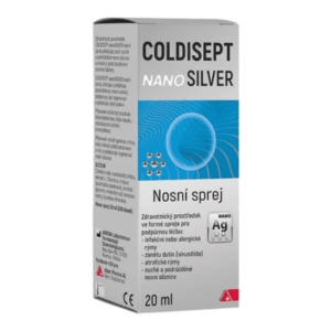 COLDISEPT Nanosilver nosový sprej 20 ml vyobraziť