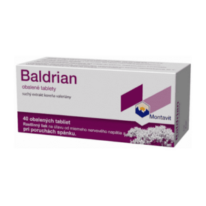 BALDRIAN 300 mg 40 tabliet vyobraziť