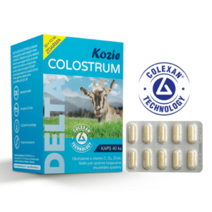 DELTA COLOSTRUM Kozie 300 mg 40 kapsúl vyobraziť