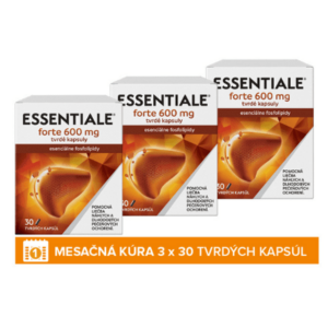 ESSENTIALE Forte 600 mg 30 kapsúl - balenie 3 ks vyobraziť
