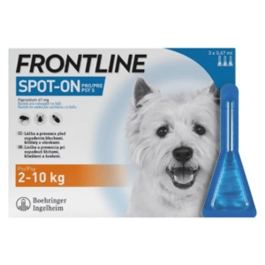 FRONTLINE Spot-on pre psy S 2-10 kg 3 x 0, 67 ml vyobraziť