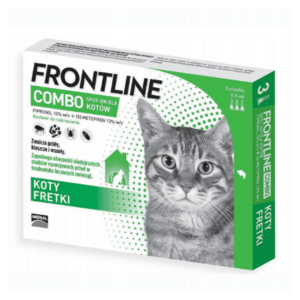 FRONTLINE Combo spot-on pre mačky a fretky 3 x 0, 5 ml vyobraziť