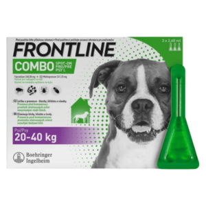 FRONTLINE Combo spot-on pre psy L 20-40 kg 3 x 2, 68 ml vyobraziť