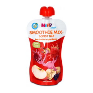 HIPP Bio smoothie jablko banán červené ovocie 120 ml vyobraziť
