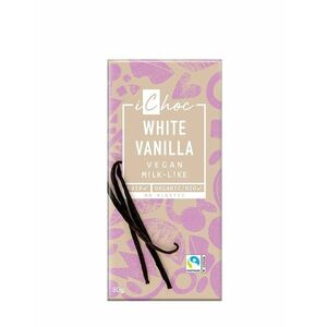 Čokoláda biela s vanilkou iChoc 80 g vyobraziť