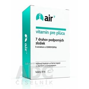 Air7 vitamín pre pľúca cps (7 zložiek+cordyceps) 1x30 ks vyobraziť