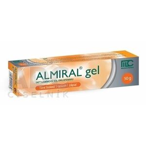 ALMIRAL gel gel (tuba Al) 1x50 g vyobraziť