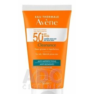 AVENE CLEANANCE SPF50+ ANTI-BLEMISHES slnečná ochrana, citlivá pokožka so sklonom k akné 1x50 ml vyobraziť