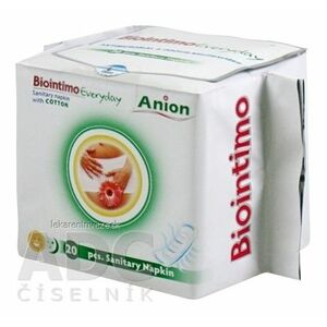 Biointimo Anion intímky na každý deň aniónové slipové hygienické vložky 1x20 ks vyobraziť