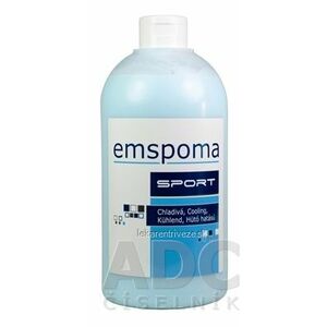 EMSPOMA Chladivá - modrá M masážna emulzia 1x1000 ml vyobraziť