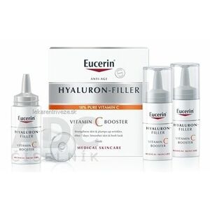 Eucerin HYALURON-FILLER Vitamin C booster 3x8 ml vyobraziť