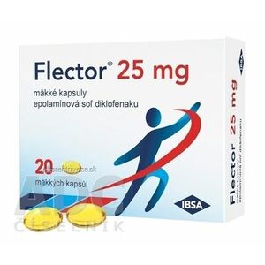 Flector 25 mg cps mol (blis.PVC/PE/PVDC/Al) 1x20 ks vyobraziť