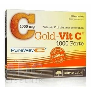 Gold-Vit C 1000 Forte cps 1x30 ks vyobraziť