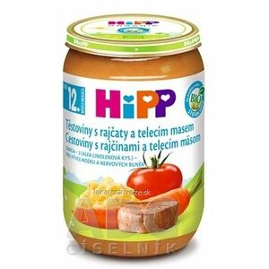 HiPP BIO Cestoviny s rajčinami a teľacím mäsom príkrm - kompletný pokrm (od 12. mesiaca) 1x220 g vyobraziť