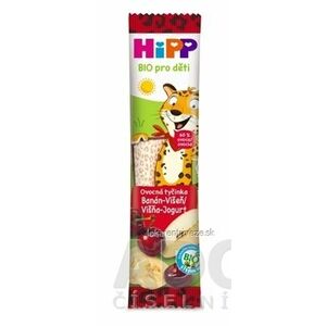 HiPP BIO Ovocná tyčinka Banán-Višňa-Jogurt oblátka pre deti, 1x23 g vyobraziť