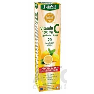 JutaVit Vitamín C 1000 mg šumivé tablety s príchuťou citróna 1x20 ks vyobraziť