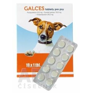 PharmaGal GALCES tablety pre psy 1x10 ks vyobraziť