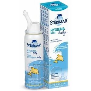 STERIMAR baby Hygiena nosa nosový sprej s obsahom morskej vody (izotonický) (pre deti od 0 do 3 rokov) 1x100 ml vyobraziť