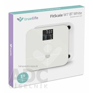 TrueLife FitScale W7 BT White inteligentná váha 1x1 ks vyobraziť