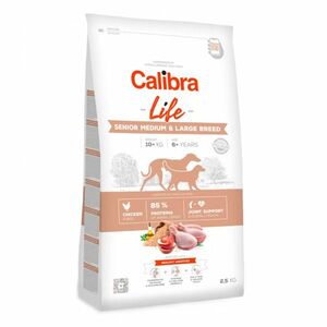 CALIBRA Life Senior Medium&Large Chicken granule pre psov 1 ks, Hmotnosť balenia: 2, 5 kg vyobraziť