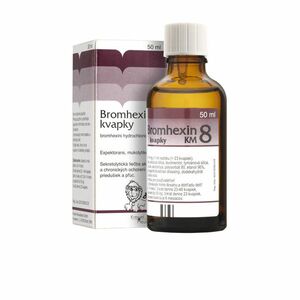 BROMHEXIN 8-Kvapky KM 8 mg/ml 50 ml vyobraziť