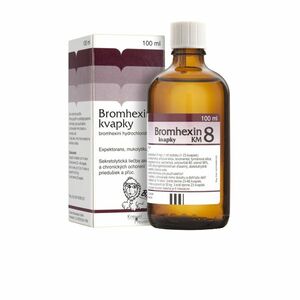 BROMHEXIN 8-Kvapky KM 8 mg/ml 100 ml vyobraziť