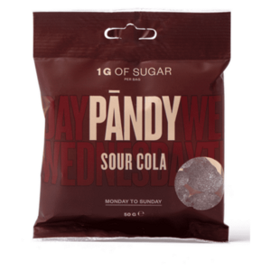 PÄNDY Candy sour cola gumové cukríky 50 g vyobraziť