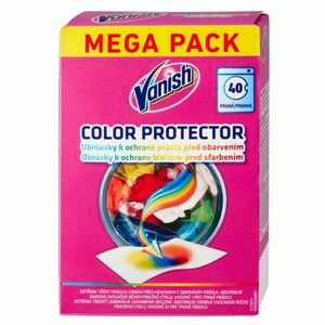 VANISH Color Protect Obrúsky na ochranu bielizne pred zafarbením 40 praní 20 ks vyobraziť